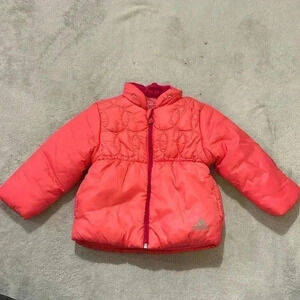 ⭐️ Adidas - LIKE NEW - poly filled puffer  jacket. Size 12 months